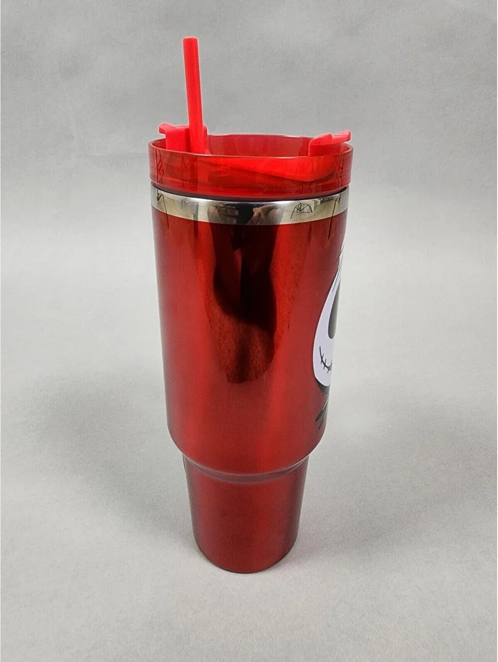❄️XMAS SALE OOGIE BOOGIE TUMBLER NIGHTMARE BEFORE CHRISTMAS RED 40OZ BRAND NEW!